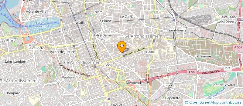 localisation de l'entreprise MADAME MYRIAM FATY à MARSEILLE