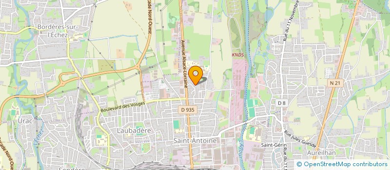 localisation de l'entreprise MADAME MYRIAM FEIXA  TARBES