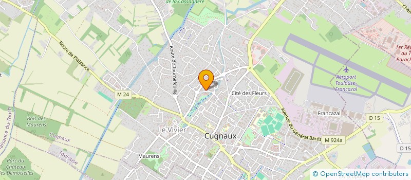 localisation de l'entreprise MADAME MYRIAM FERRERO à CUGNAUX
