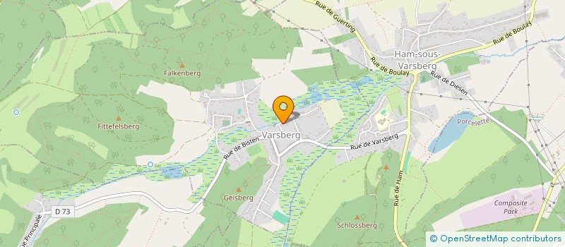 localisation de l'entreprise MADAME MYRIAM FISCHER  VARSBERG