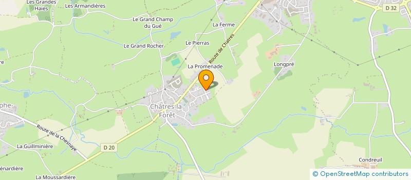 localisation de l'entreprise MADAME MYRIAM FOUCAULT  EVRON