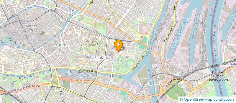 localisation de l'entreprise MADAME MYRIAM FRENER à STRASBOURG