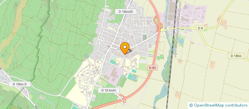 localisation de l'entreprise MADAME MYRIAM FREYEISEN  ROUFFACH