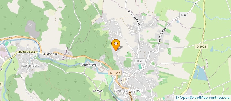 localisation de l'entreprise MADAME MYRIAM FUCHS  BOEN-SUR-LIGNON