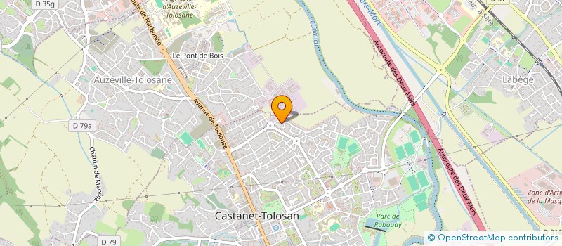 localisation de l'entreprise MADAME MYRIAM GAGAA à CASTANET-TOLOSAN