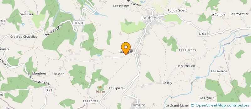 localisation de l'entreprise MADAME MYRIAM GIRAUD  LARAJASSE