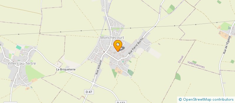 localisation de l'entreprise MADAME MYRIAM GOLAS à MONCHECOURT