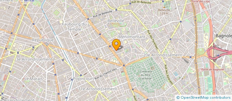 localisation de l'entreprise MADAME MYRIAM GOLDWASSER  PARIS