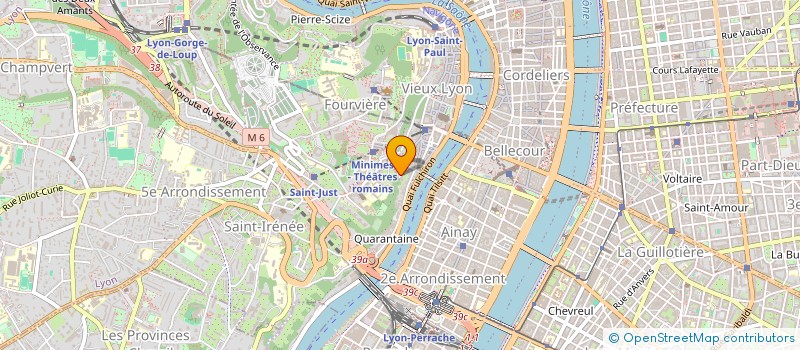 localisation de l'entreprise MADAME MYRIAM GONNOT  LYON