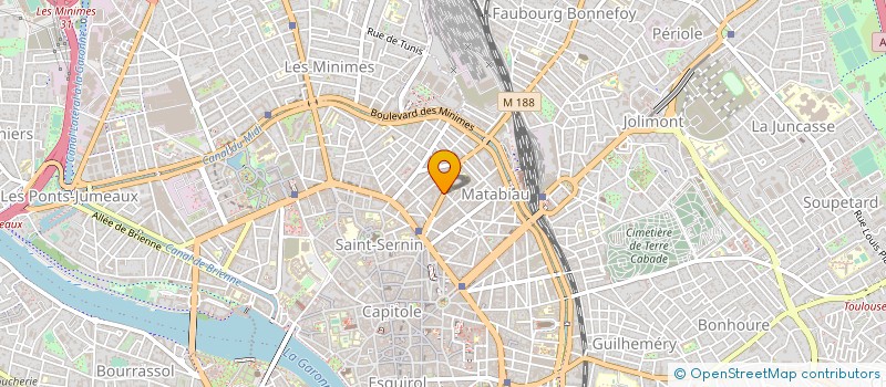 localisation de l'entreprise MADAME MYRIAM GONZALEZ à TOULOUSE