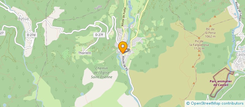 localisation de l'entreprise MADAME MYRIAM GONZALEZ  THUIR