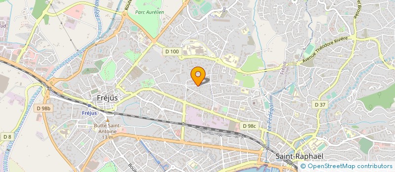 localisation de l'entreprise MADAME MYRIAM GOUVENAUX à FREJUS