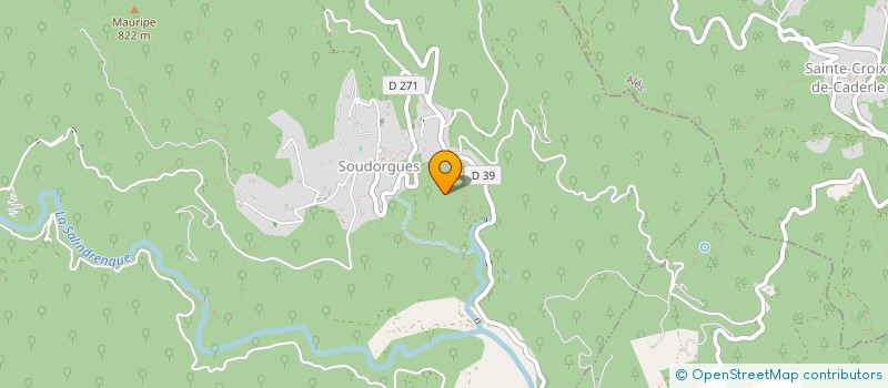 localisation de l'entreprise MADAME MYRIAM GRAMDI  SOUDORGUES