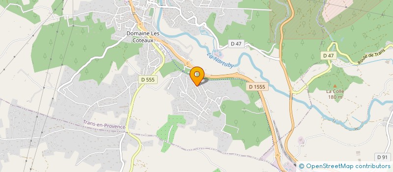localisation de l'entreprise MADAME MYRIAM GRISON à TRANS-EN-PROVENCE