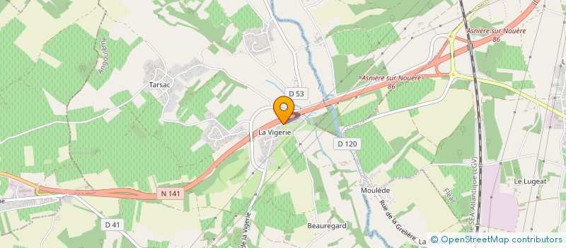 localisation de l'entreprise MADAME MYRIAM GUERIN à SAINT-SATURNIN