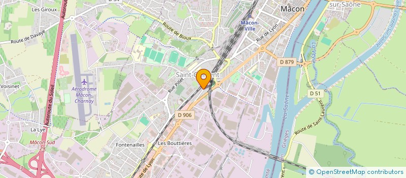 localisation de l'entreprise MADAME MYRIAM GUEZOULI  MACON