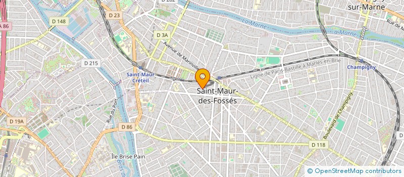 localisation de l'entreprise MADAME MYRIAM GUILBAUD  SAINT-MAUR-DES-FOSSES