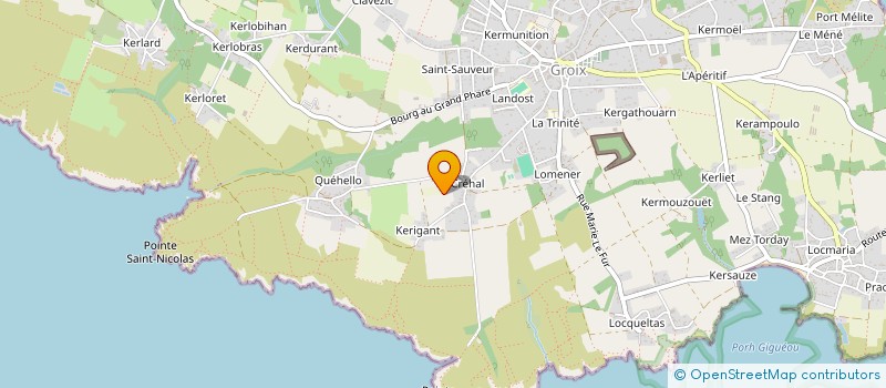 localisation de l'entreprise MADAME MYRIAM GUILLEMOT à GROIX