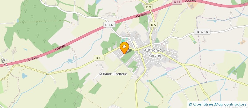 localisation de l'entreprise MADAME MYRIAM GUILLON à AUTHON-DU-PERCHE