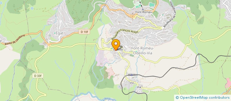 localisation de l'entreprise MADAME MYRIAM GUILLOT à FONT-ROMEU-ODEILLO-VIA
