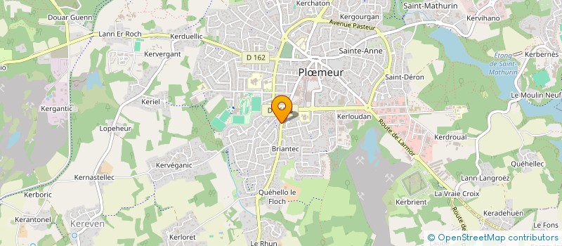 localisation de l'entreprise MADAME MYRIAM GUILLOUX  PLOEMEUR