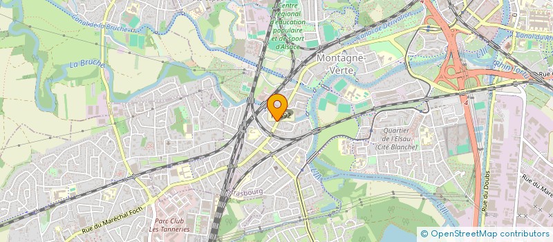 localisation de l'entreprise MADAME MYRIAM GULTEKIN  STRASBOURG