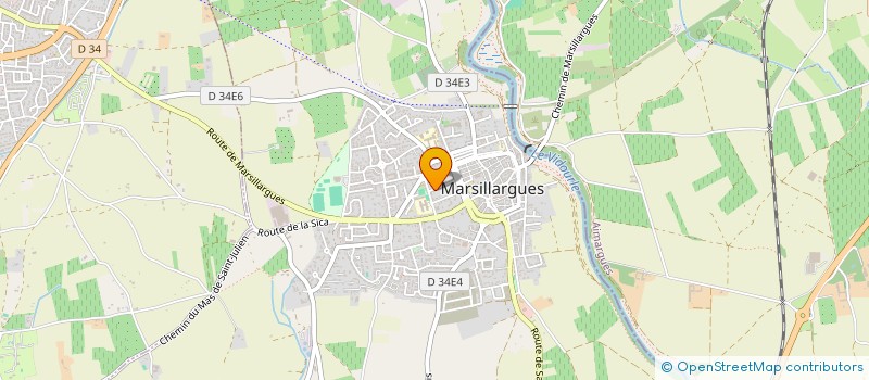 localisation de l'entreprise MADAME MYRIAM HAMMOUD  MARSILLARGUES