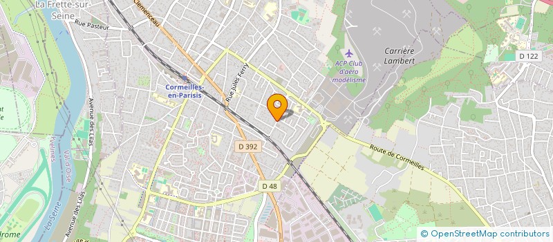 localisation de l'entreprise MADAME MYRIAM HAOUDI  CORMEILLES-EN-PARISIS