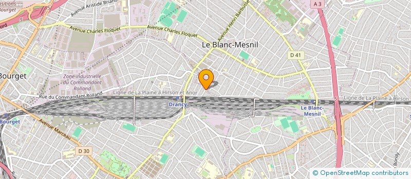localisation de l'entreprise MADAME MYRIAM HAOUZI à DRANCY