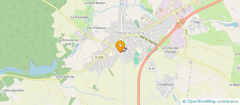 localisation de l'entreprise MADAME MYRIAM HAVART à PLELAN-LE-GRAND