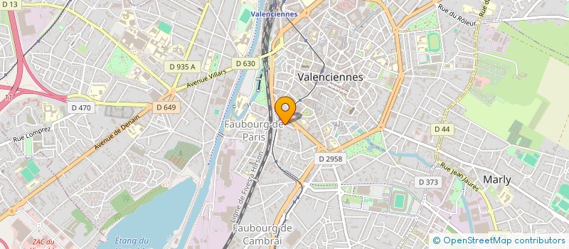 localisation de l'entreprise MADAME MYRIAM HAZENFRATZ à VALENCIENNES