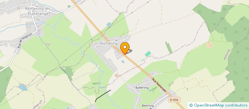 localisation de l'entreprise MADAME MYRIAM HECTOR  RICHELING