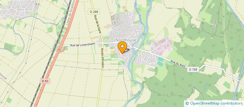 localisation de l'entreprise MADAME MYRIAM HEINTZ  OSTHOUSE