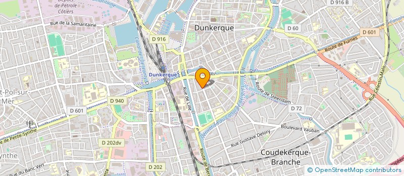 localisation de l'entreprise MADAME MYRIAM HENDERYCKX à DUNKERQUE
