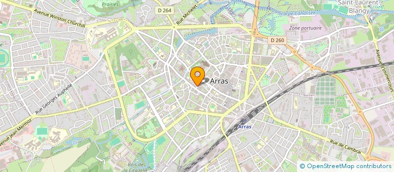 localisation de l'entreprise MADAME MYRIAM HERICOTTE à ARRAS