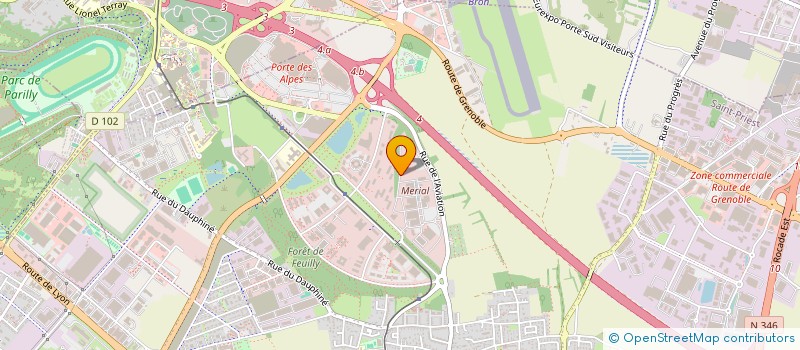 localisation de l'entreprise MADAME MYRIAM HERNANDEZ  ST PRIEST