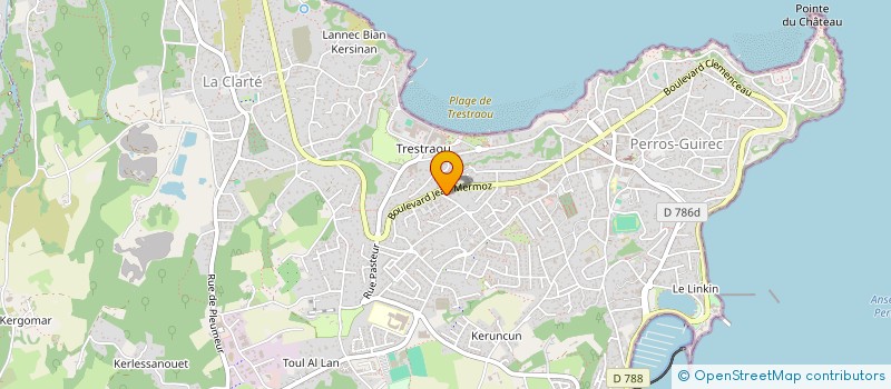 localisation de l'entreprise MADAME MYRIAM HEURTEBOURG à PERROS-GUIREC