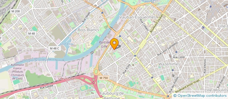 localisation de l'entreprise MADAME MYRIAM HOUACHISSI NJIKE à LILLE