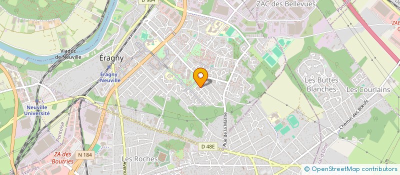 localisation de l'entreprise MADAME MYRIAM HOUAYS à ERAGNY