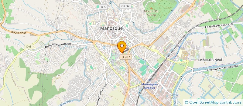 localisation de l'entreprise MADAME MYRIAM HOUDA à MANOSQUE