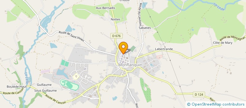 localisation de l'entreprise MADAME MYRIAM HUARD  LACAPELLE-BIRON