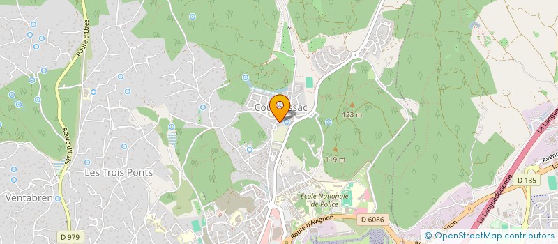 localisation de l'entreprise MADAME MYRIAM HUBERT  NIMES