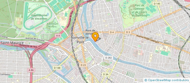 localisation de l'entreprise MADAME MYRIAM HUET  JOINVILLE-LE-PONT