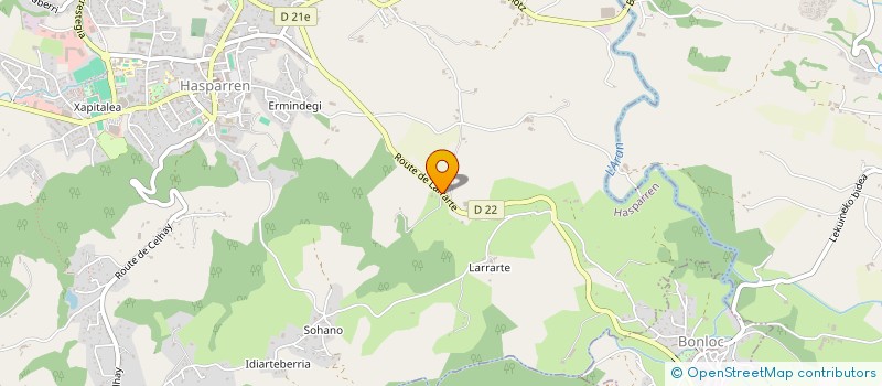 localisation de l'entreprise MADAME MYRIAM IHIDOPE à HASPARREN