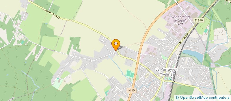 localisation de l'entreprise MADAME MYRIAM IKHELF  LE PERRAY-EN-YVELINES