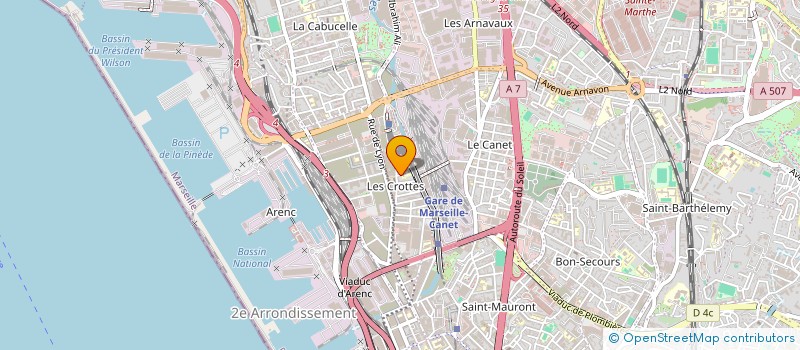 localisation de l'entreprise MADAME MYRIAM ISHAQI à MARSEILLE