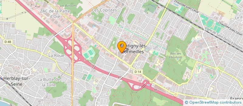 localisation de l'entreprise MADAME MYRIAM JAFFAL à MONTIGNY-LES-CORMEILLES