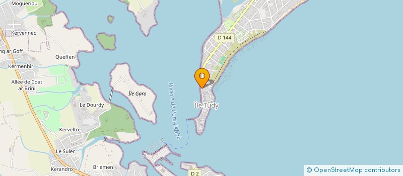 localisation de l'entreprise MADAME MYRIAM JEGOU  ILE-TUDY