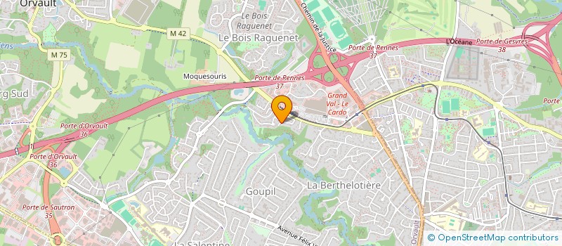 localisation de l'entreprise MADAME MYRIAM JOURDAIN à ORVAULT
