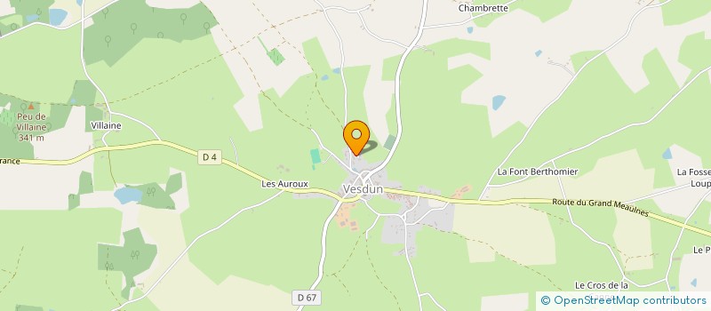 localisation de l'entreprise MADAME MYRIAM JULIEN  VESDUN